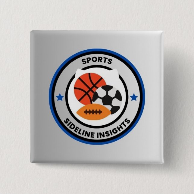 Sportschaltfläche Button (Vorderseite)