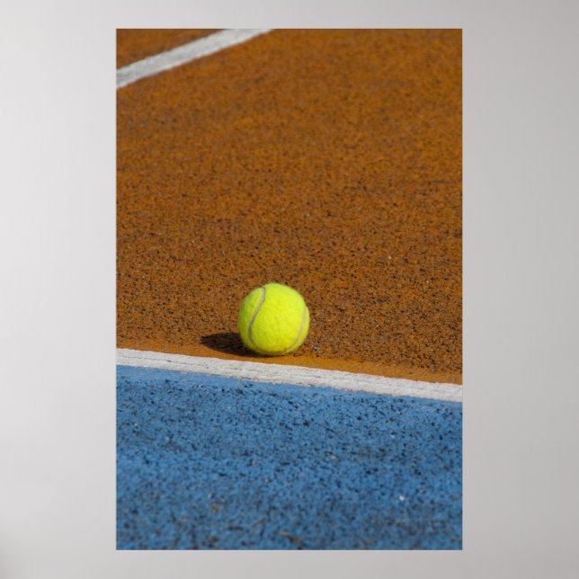 Sportserie: Tennisball Poster (Vorne)