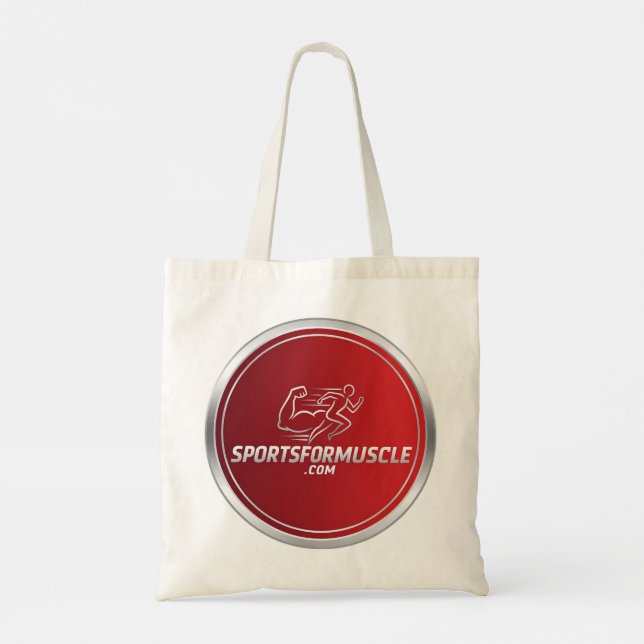 SportsforMuscle  tote bag Tragetasche (Rückseite)