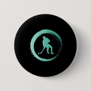 Sportsman Hockey Feldhockey _9 Button