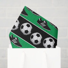 Sportsoccer Kugel Schuhe Party Papier