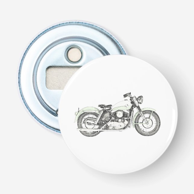 Sportster Motorrad 1957 Flaschenöffner (Vorderseite)