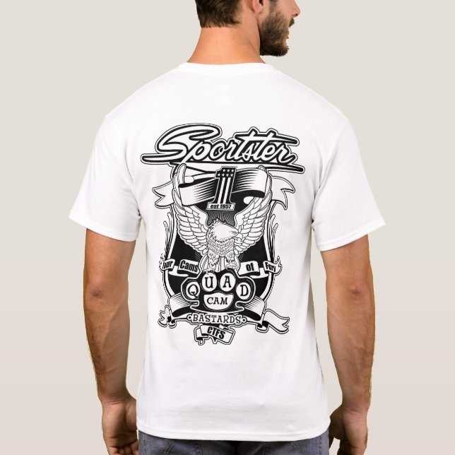 Sportster Stolz (hinter) T-Shirt (Rückseite)