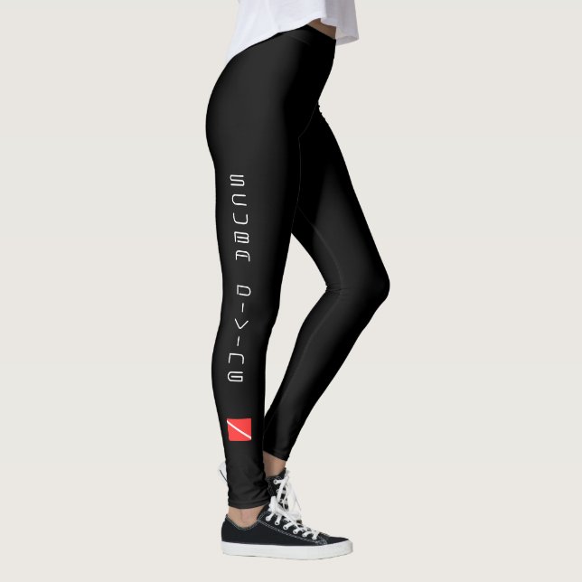 SPORTTAUCHEN-LEGGINGS, LEGGINGS (Rechts)