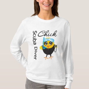 Sporttaucher-Küken T-Shirt