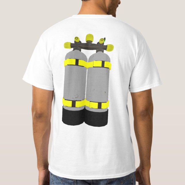 Sporttauchert-shirt T-Shirt (Rückseite)