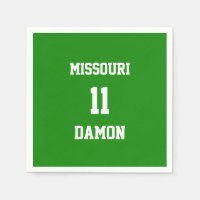 Sportteam Ihr eigenes Indien Grünbuch Napkins