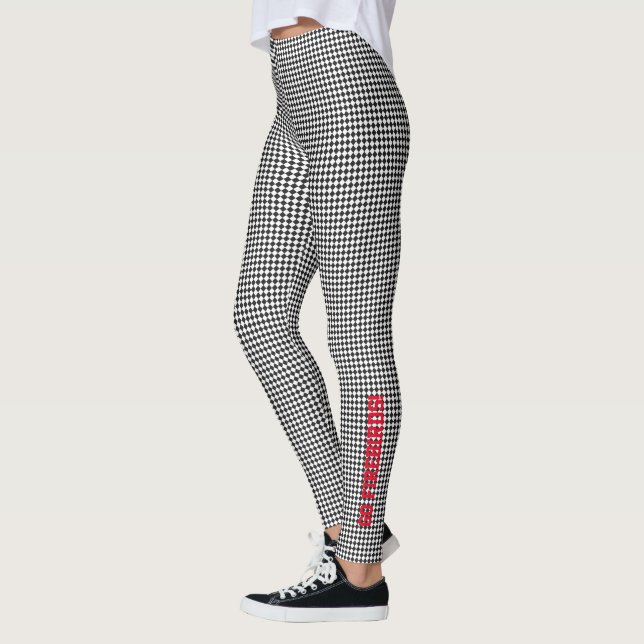 Sportteam Spirit GO SchulNAME Prüfer Spaß Leggings (Links)