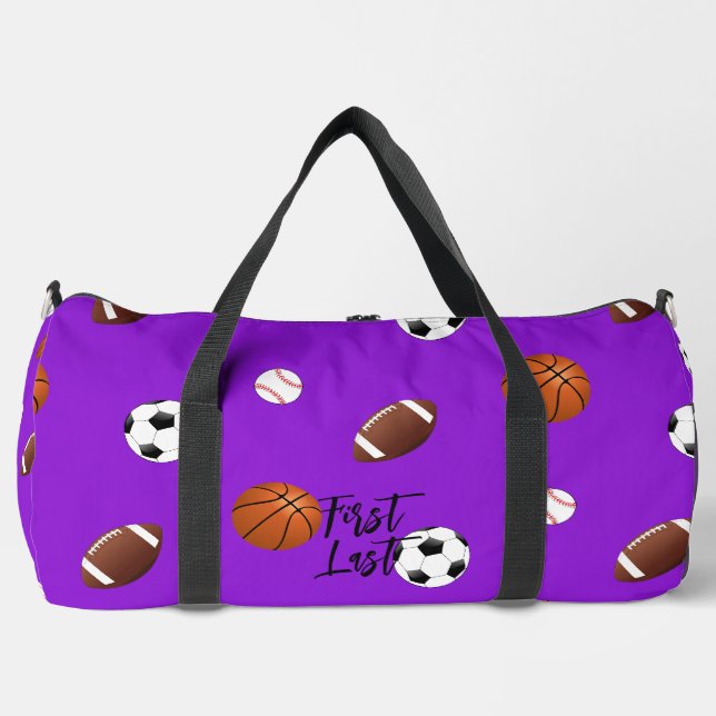 Sportthema Duffle Bag HAMbWG (Vorderseite)