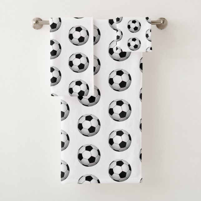 Sportthematisches Fußball Handtuchhandtuch Set (Insitu)