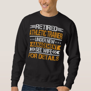 Sporttrainer im Ruhestand unter neuer Leitung Sieh Sweatshirt
