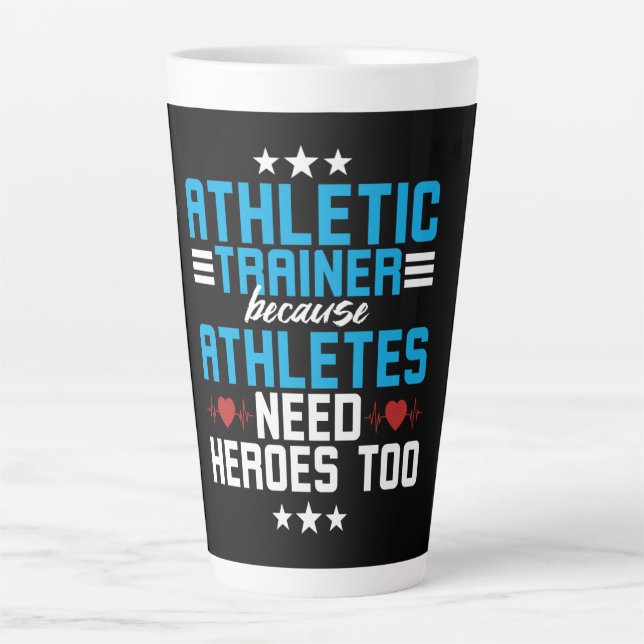 Sporttrainer, weil Athleten Milchtasse (Vorderseite)