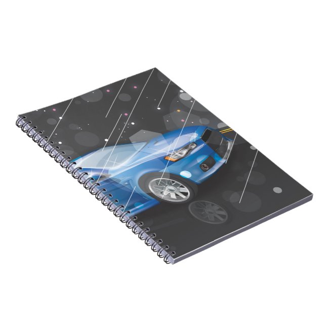 Sportwagen Notizblock (Rechte Seite)