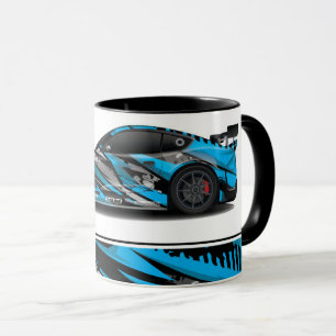 Sportwagen Zwei-Tone-Kaffee-Tasse Tasse