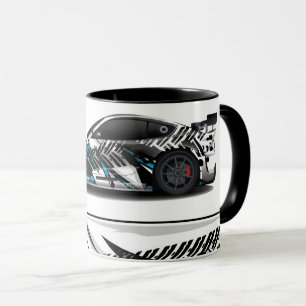 Sportwagen Zwei-Tone-Kaffee-Tasse Tasse