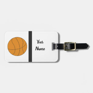 Sporty Basketball Gepäckanhänger