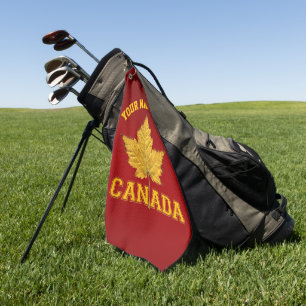 Sporty Canada Golf Handtuch Kanada Golf Handtücher