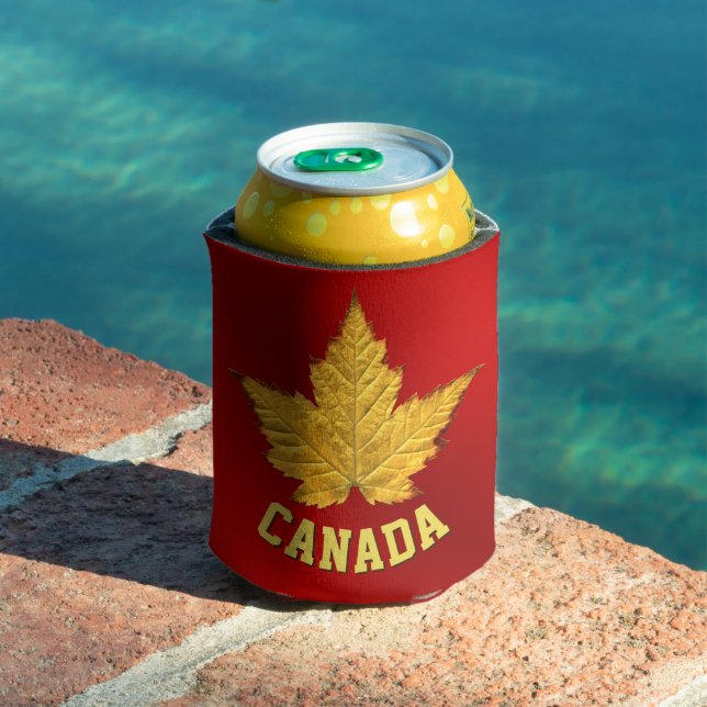 Sporty Canada Souvenir Can Cooler Personalisiert Dosenkühler (In Situ Pool)