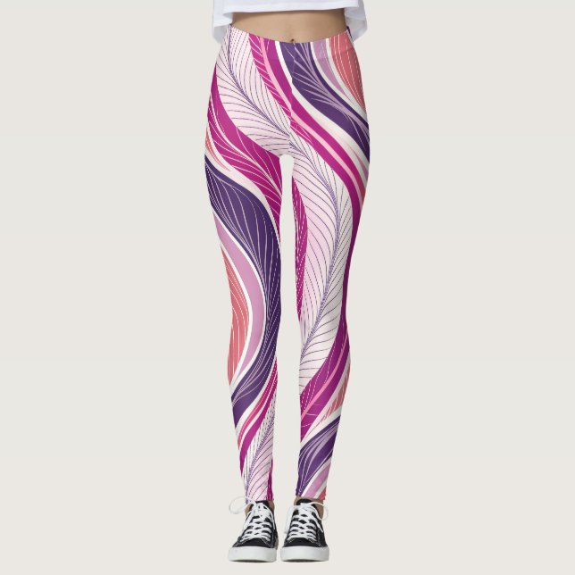 Sporty Feminine Seamless Pattern for Leggings and  (Vorderseite)