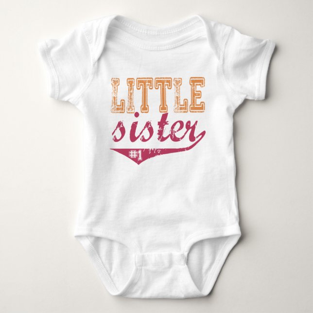 Sporty Little Sister T - Shirt (Vorderseite)