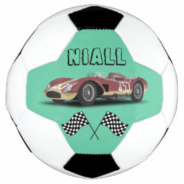 Sporty Race Car Fußball