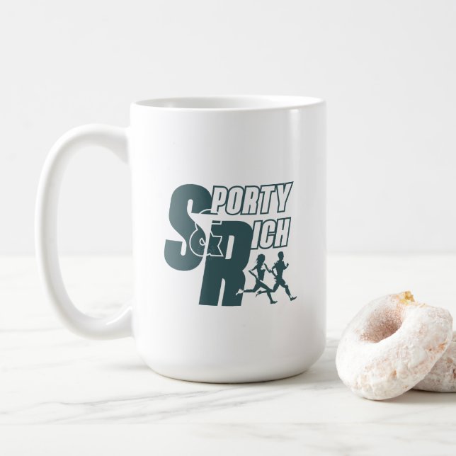 Sporty & Rich | Klassische Tasse #15 (Mit Donut)