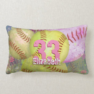 Sporty Women's Softball Lendenkissen