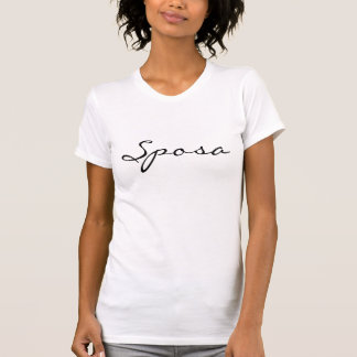 Sposa - Bride (italienisch) T-Shirt