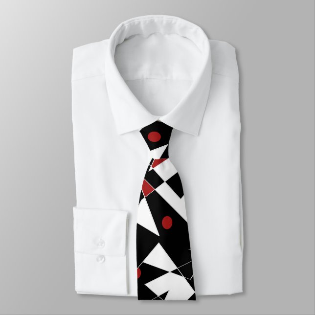 Spot die roten Bälle Krawatte (Gebunden)