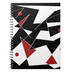 Spot the Red Balls Spirale Notebook Notizblock