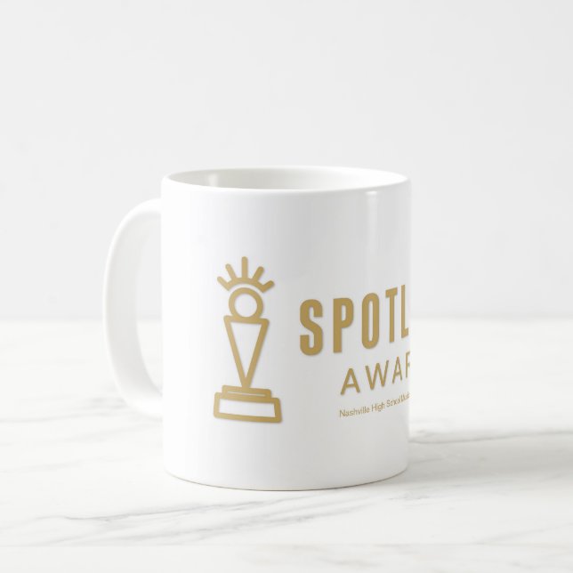 Spotlight Awards Logo Tasse (Vorderseite Links)