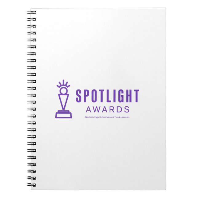 Spotlight Awards Notizblock (Vorderseite)