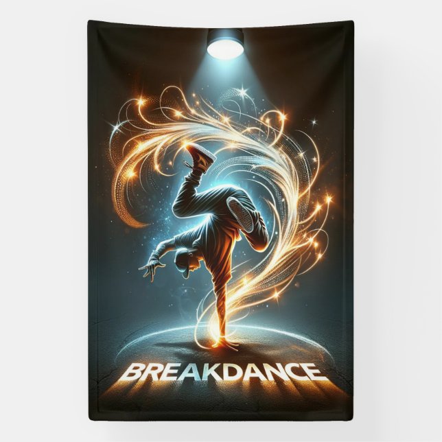 "Spotlight Groove" - ​ ​ im Rampenlicht tanzen! Banner (Vertikal)