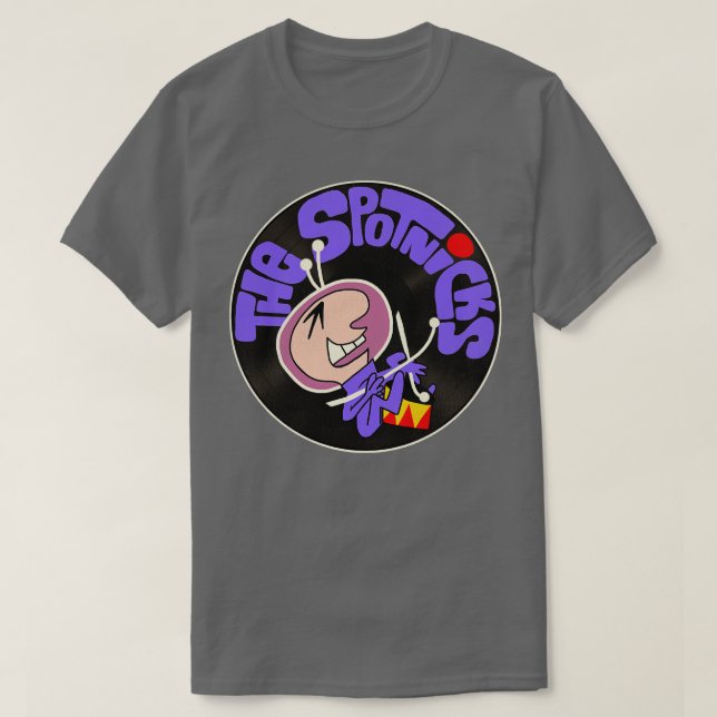 Spotnicks 60er der schwedischen Instrumental-Rockm T-Shirt (Design vorne)