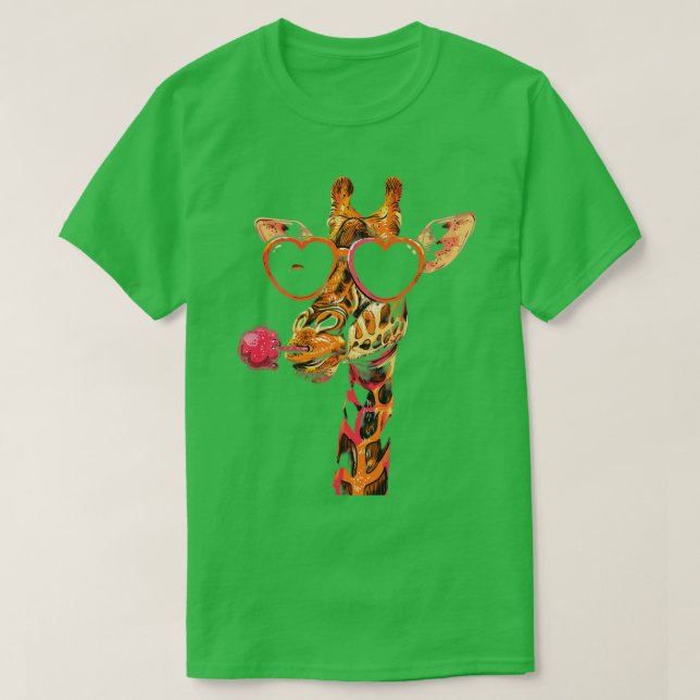 Spots der Joy The Giraffe Way T-Shirt (Design vorne)