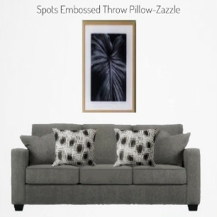 Spots Embossed Kissen