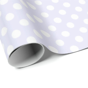Spots Muster Lavendernebel Geschenkpapier