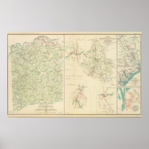 Spotsylvania Landkreis Hannover Junction Poster