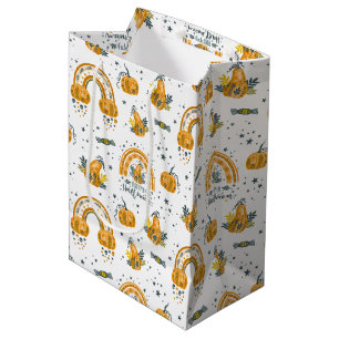 Spott Halloween-Symbole Mittlere Geschenktüte