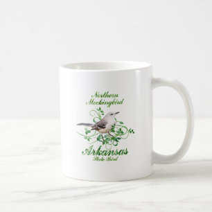 Spottdrossel-Arkansas-Staats-Vogel Kaffeetasse