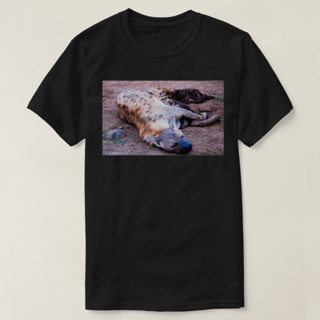 SPOTTED HYENA Crocuta crocuta T-Shirt (Design vorne)
