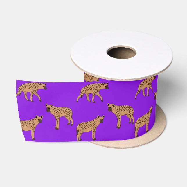 Spotted Hyenas Satinband (Spule)