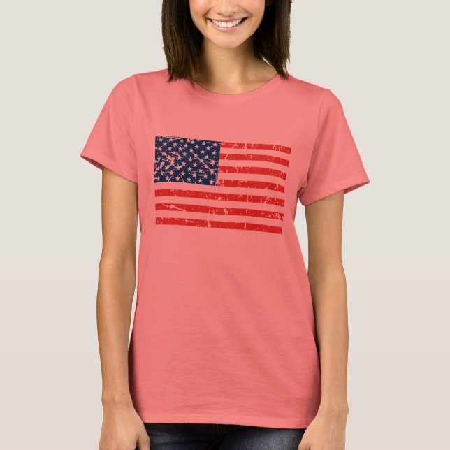 Spotting USA Flag T-Shirt (Vorderseite)