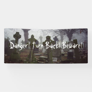spöttischer Friedhof Banner