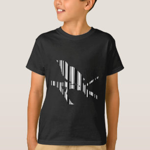 SPOTTVOGEL-BARCODE Spottvogel-Barcode-Musterdesign T-Shirt