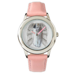 Spotty Angel Kids Pink Zahlen beobachten Armbanduhr
