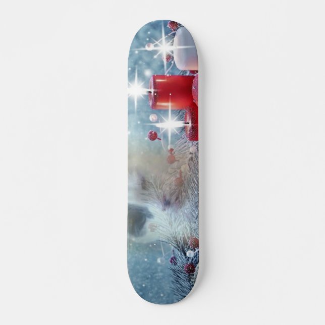 Spotty's Christmas Skateboard (Devant)