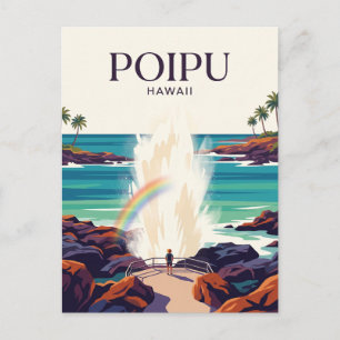 Spouting Horn USA is already in German as it is a  Postkarte