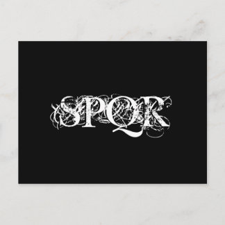 ‚SPQR Gothic Postcard‘ Postkarte