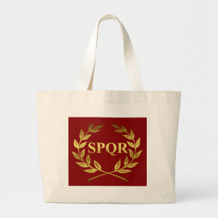 SPQR JUMBO STOFFBEUTEL